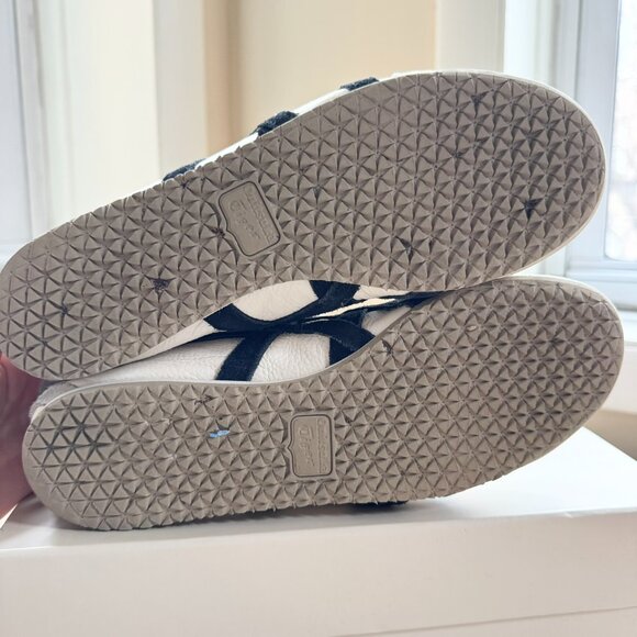 Onitsuka Tiger Mexico 66 Vintage Sneakers in Birch Black Womens 6.5 - Picture 8 of 11